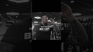 The world record DEADLIFT☠️ gymedit gym eddiehall [upl. by Halvaard]