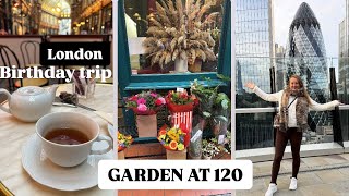 LONDON p5 лучший вид THE GARDEN AT 120 🇬🇧 Leadenhall Market ☕️Fishampchips at CITY 🏙️ [upl. by Gnet]