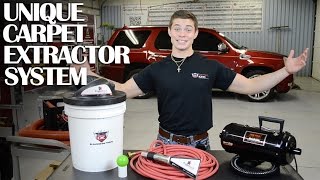 Auto Detailing Carpet Extractor  Piggy Back [upl. by Enyaj]