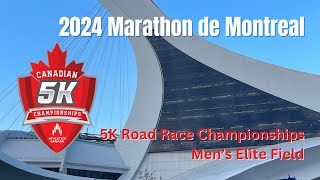 2024 5K Road Race Championships Montreal [upl. by Nidak136]