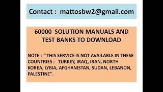 Solution Manual System Dynamics for Mechanical Engineers by Matthew Davies Tony L Schmitz [upl. by Trofmoc]