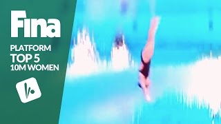 Top 5  Womens 10m  FINANVC Diving World Series  Windsor 2017 [upl. by Nivad]