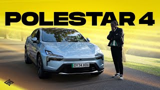 Polestar 4 Single Motor Review  The Car With NO Back Window [upl. by Dnalrag]