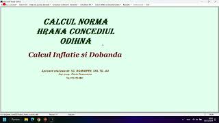 Calcul Hotarari judecatoresti Norma de Hrana [upl. by Kciredes494]