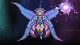 Terraria 14 Master Mode  Empress of Light Boss Fight [upl. by Erreit]