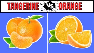 Tangerine vs Oranges  Key Differences and Similarities [upl. by Ettegirb]