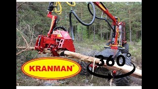 Kranman Bison 10000X – Kombi 360 grader [upl. by Erdnuaed]