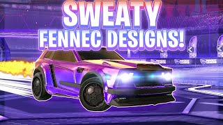 The 10 SWEATY Fennec Designs In Rocket League Rocket League Car Designs [upl. by Enigroeg]