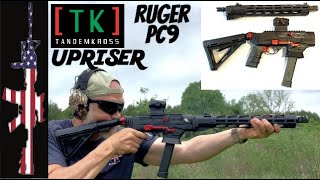 TANDEMKROSS quotUpriserquot for Ruger PC9  REVIEW [upl. by Grubb683]