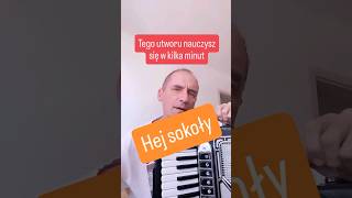 Ten utwór nauczysz się w kilka minut 🎹 Hej sokoły akordeon tutorial piano accordion [upl. by Ammamaria210]