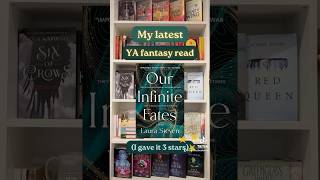 My latest YA fantasy read booktube booktok books bookrec ourinfinitefates ourinfinitefatesbook [upl. by Adnoek]