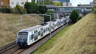 RER AMise en service des MI2N IDFM sur le RER A [upl. by Horner]