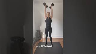 Move Of The Week Row  Clean and Press backworkout [upl. by Kati]