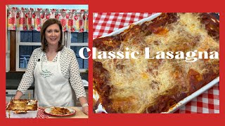 Classic Lasagna Easy to Make with Oven Ready Lasagna Noodles [upl. by Australia]