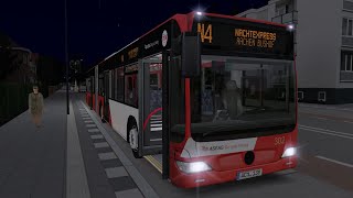 Omsi 2 Addon Aachen  Route N4 Vaals Heuvel  Aachen Bushof PC [upl. by Nnylarac]