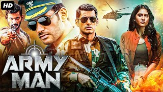 Vishals ARMY MAN Full Hindi Dubbed Movie  Regina Cassandra Shraddha Srinath  South Action Movie [upl. by Aleirbag]