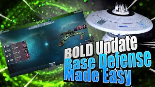 BOLD Base Defense  Fighting off bigger ships in Star Trek Fleet Command  Updating the strategy [upl. by Gene167]