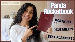 Rocketbook Panda Planner Review amp Walkthrough  Best Mindful amp Reusable Planner of 2021  Shyan [upl. by Bega]