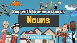 Sing with Grammarsaurus  Nouns [upl. by Alford]