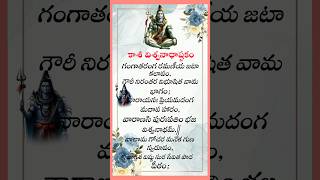 కాశీ విశ్వనాథాష్టకం kashivishwanath devotional ytshorts shortsfeed whatsappstatus shortsshiva [upl. by Blinnie737]