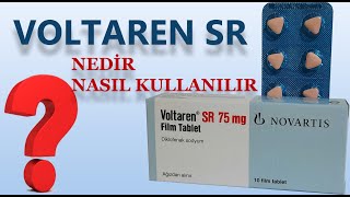 VOLTAREN SR TABLET Nedir Niçin Kullanılır Nasıl Kullanılır Yan Etkileri Nelerdir [upl. by Atnim619]