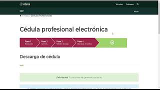 📌Cómo tramitar la CÉDULA PROFESIONAL Actualizado 📜 EN MENOS DE 5 MINUTOS 😱⏰ [upl. by Lledor]