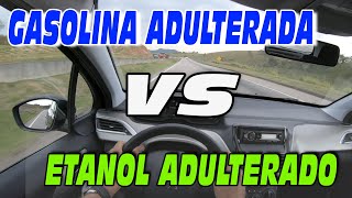 Etanol ou Gasolina na estrada E AGORA  COMBUSTÍVEL ADULTERADO [upl. by Anne-Corinne49]