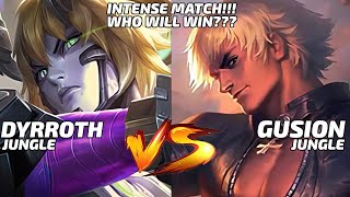 DYRROTH VS GUSION  WHOLL GONNA WIN  Mobile Legends [upl. by Aziaf17]