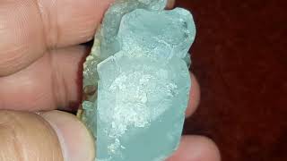 sea green aquamarine stone  most beautiful aquamarine crystals [upl. by Nirej]