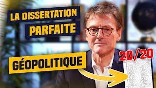 La dissertation PARFAITE en géopo avec Frédéric Munier [upl. by Yessej]