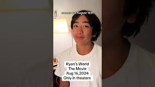 Ryan’s World The Movie August 16 2024 [upl. by Elery663]