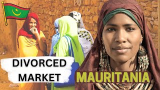 Visiting the Divorced Womens Market in Mauritania 🇲🇷  Mauritanias Unique Divorced Womens Market [upl. by Akeylah178]