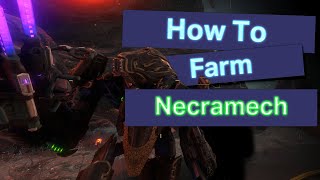 OUTDATED WARFRAME  How To Build a Necramech  Step by Step How to FARM Your ENTIRE VOIDRIG [upl. by Boardman]