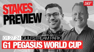 TFUS Grade 1 Pegasus World Cup Preview  January 27 2024 [upl. by Hgielyk]