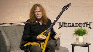 Megadeths Dave Mustaine Talks Spider Chord Guitar Technique [upl. by Cenac802]