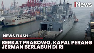 FULL Melihat Lebih Dekat Kapal Perang Jerman yang Berlabuh di Indonesia [upl. by Tab]