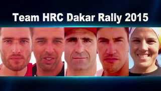 Team HRC Dakar rally 2015 Presentation [upl. by Airegin]