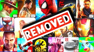 Top 10 Banned Gameloft Games from Play Store [upl. by Redwine]