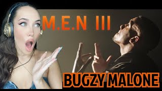 FEMALE DJ REACTS TO UK RAPPER 🇬🇧 Bugzy Malone  MEN III REACTION [upl. by Backer]