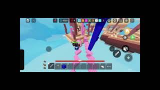 Testing freiya kit in roblox bedwars [upl. by Llennej]