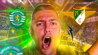 SPORTING ESMAGA O MOREIRENSE E SOBE AO TOPO DA LIGA 30  VLOG [upl. by Olcott]