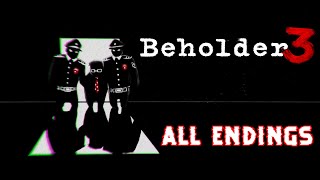 Beholder 3  All Endings [upl. by Fiel]