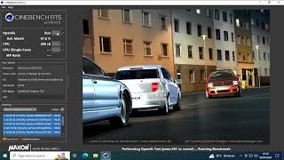 Cinebench R15 OpenGL Bench On Core I5 6500 8GB Ram HD 530  Benchmarking Intel Core I5 6500 2 [upl. by Quinlan]