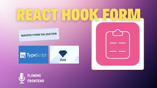 Master React Hook Form with TypeScript amp Zod A StepbyStep Guide for Beginners [upl. by Corin]