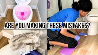 5 Common Toilet Cleaning Mistakes People Make When Cleaning and How To Fix Them [upl. by Geraud]