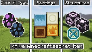 28 Items You Can ONLY Get with Commands in Minecraft 121 [upl. by Marston]