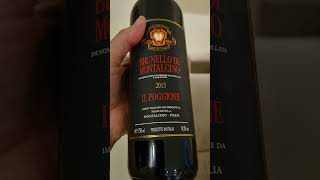 Brunello Montalcino safra 2015 redondono decanter fica complexowine [upl. by Ettenwad28]