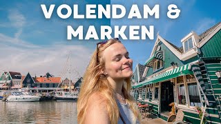 Volendam amp Marken  the perfect day trip from Amsterdam 🐟 Netherlands travel vlog [upl. by Sansen]