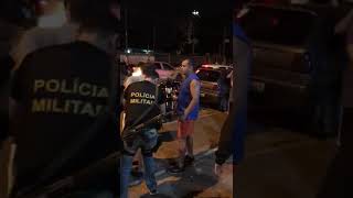 POLICIAL MILITAR DESPREPARADO AGRIDE AGENTE PENITENCIÁRIO [upl. by Sibylla]