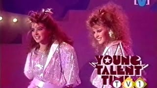 Kylie Minogue amp Dannii Minogue  Sisters Are Doing It For Themselves Young Talent Time 1986 [upl. by Hilaria365]